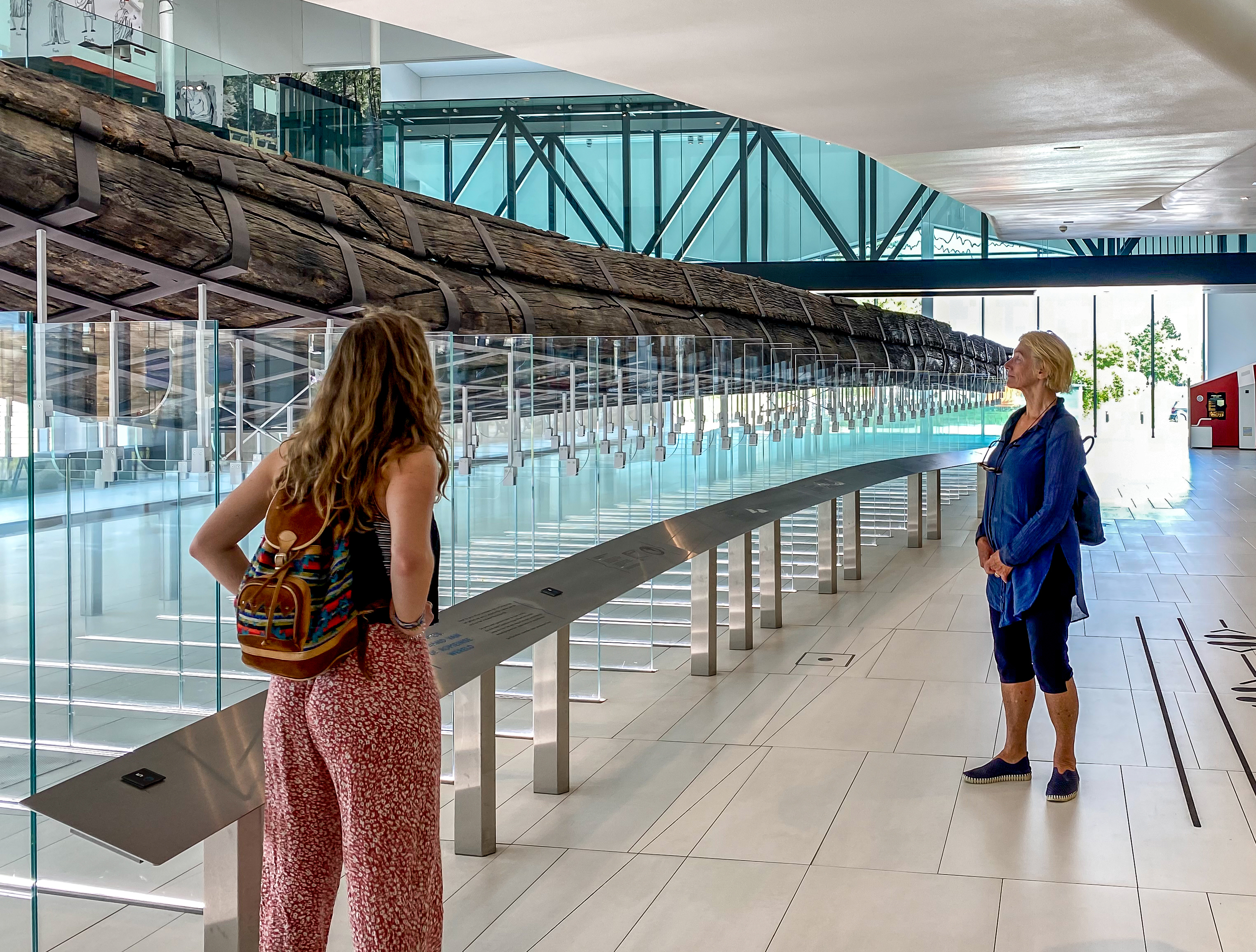 Volgens Vincent en Gerrie is Castellum Hoge Woerd een museum waar geschiedenis tot leven komt.